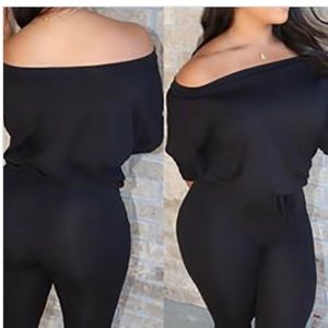 Plus size bell bottom jumpsuit